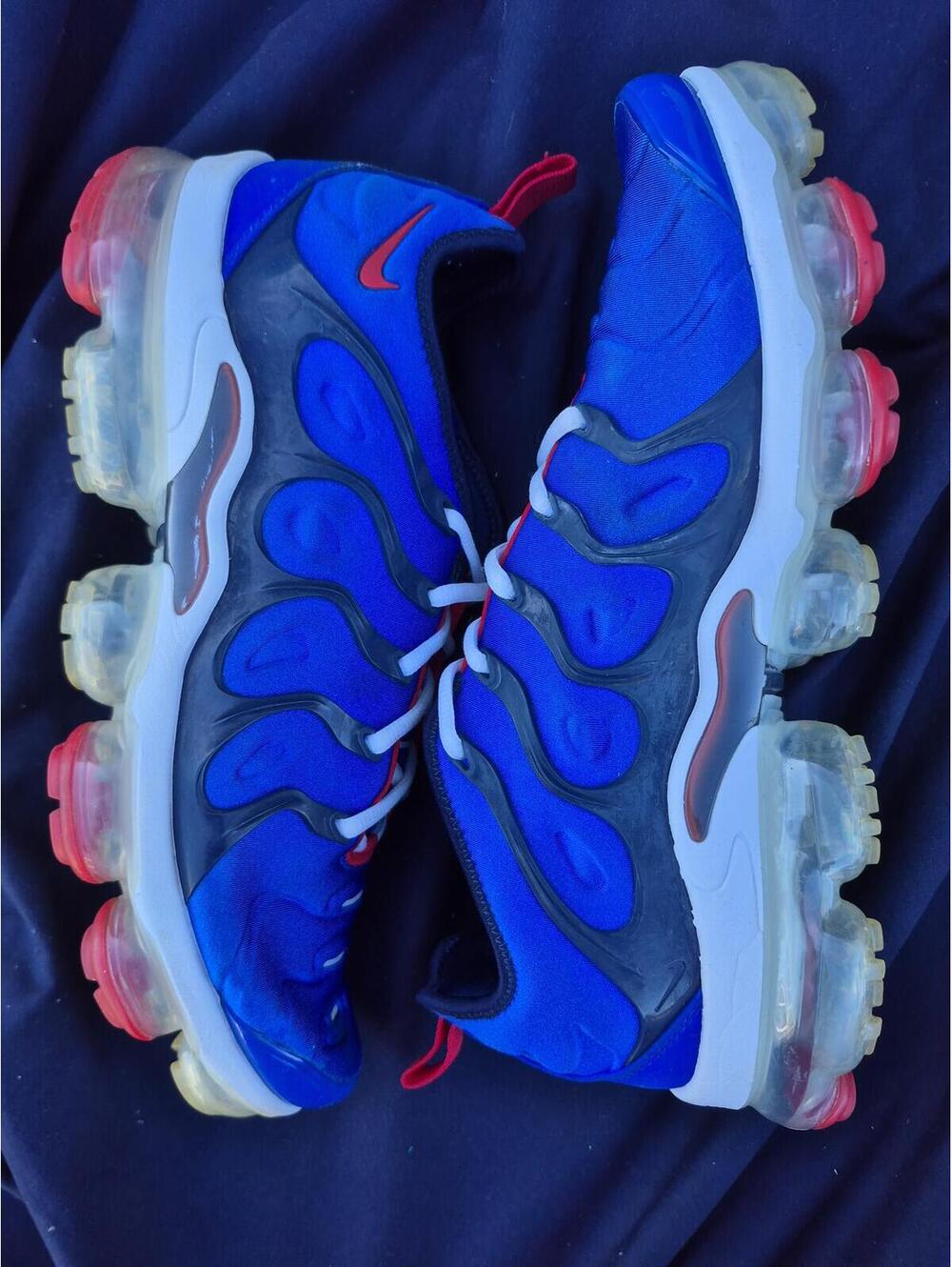 Nike Air VaporMax Plus Racer Blue/University Red 11.5 M Used